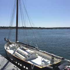 Boat on a Wharf