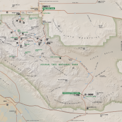 Joshua tree map