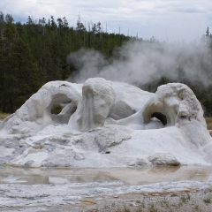 Old Faithful Geyser Basin