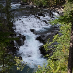 Falls along the road