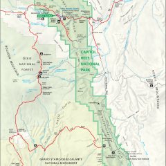 Capitol Reef Map