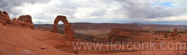 Delicate Arch Pano