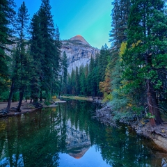 North Dome at Sunset