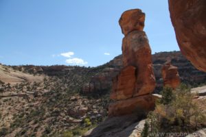 Tower rock near Window Rock