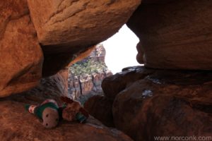 Window Rock... with guests.