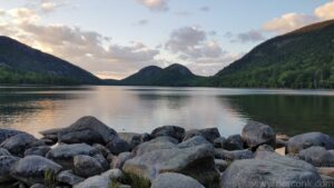 Jordan Pond Sunset