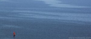 Sailboat on Lake Michigan