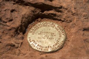 Observation Point Geographic Survey Marker