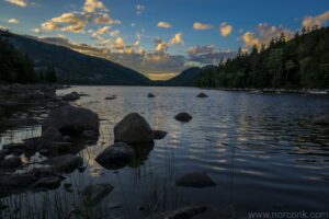 Jordan Pond Sunset