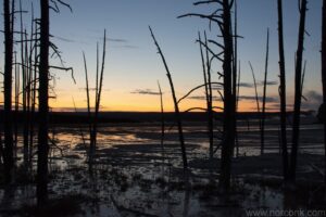 Sunset at Artists Paint Pots