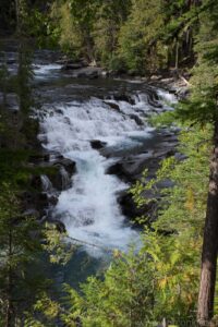 Falls along the road