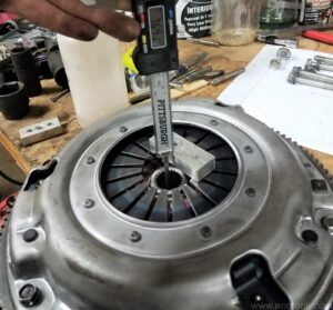 Exedy clutch measurement