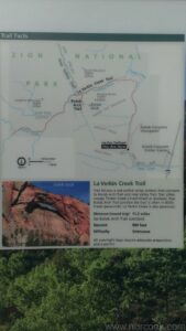 Kolob Canyon Map