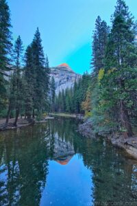 North Dome at Sunset
