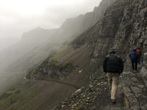 Starting on Highline Trail