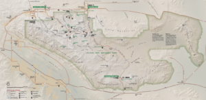 Joshua tree map