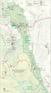 Capitol Reef Map