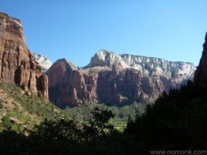 View from Emerald Pools