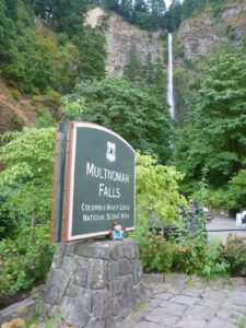 Multnomah Falls Sign