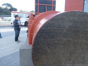 large hanging bridge cables cross-section