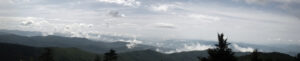view from Clingman's Dome parking lot
